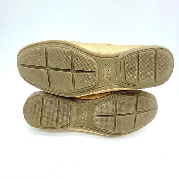 G.h. Bass & Co Womens Betsy Golden Round Toe Slip On Loafer Flats Size 7.5M - Picture 5 of 8